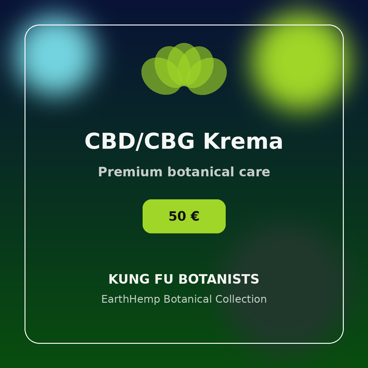 CBD CBG Krema